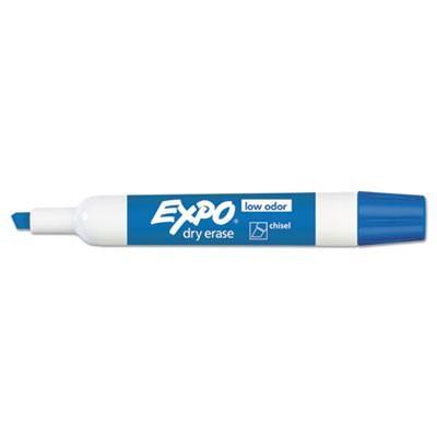 Expo Dry Erase Marker Chisel Tip 12/pk (Blue)