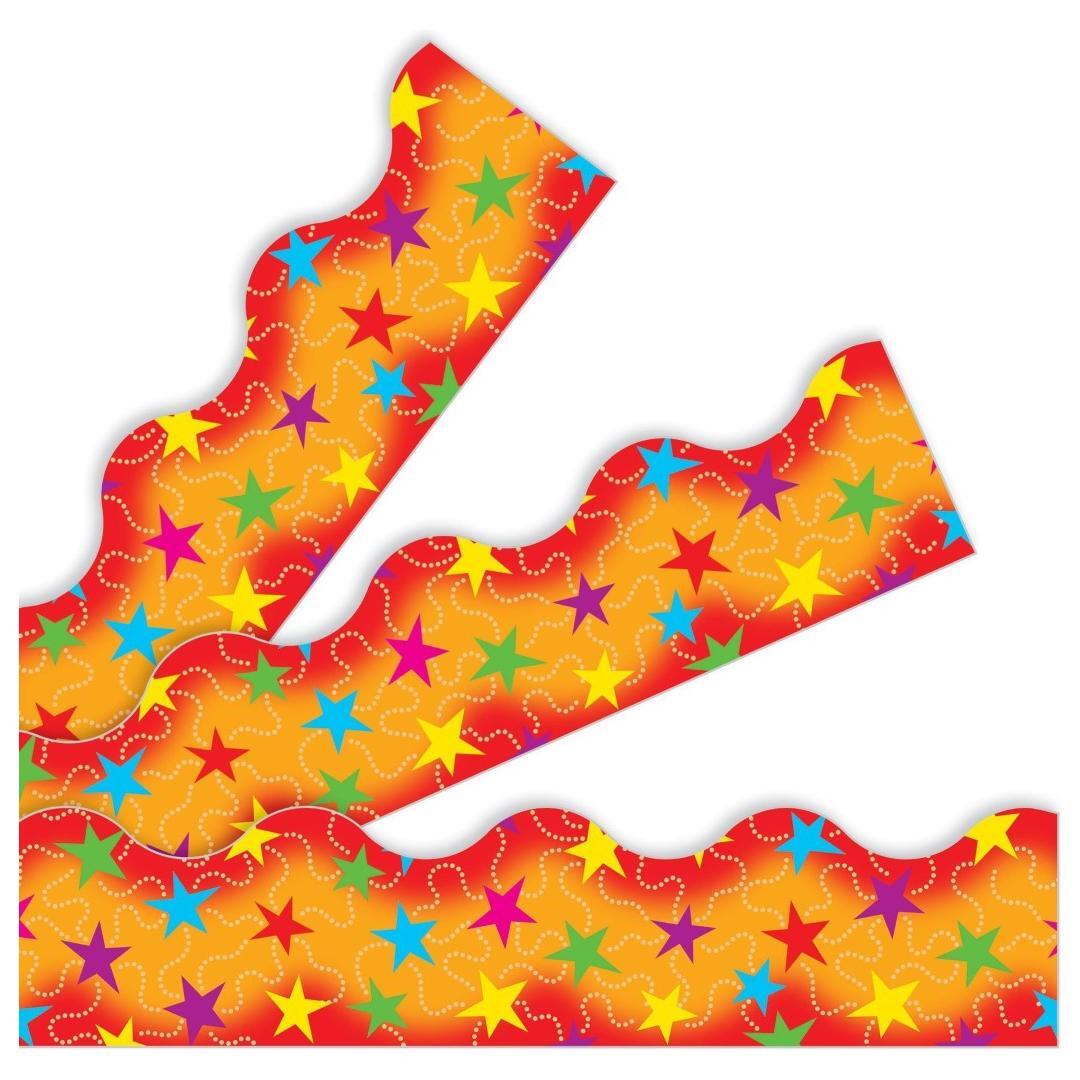 Stars 'n Dots Trimmers 2 1/4in x 39ft 12/pk