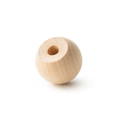 Wooden Ball Knob 3/4" 100/pk