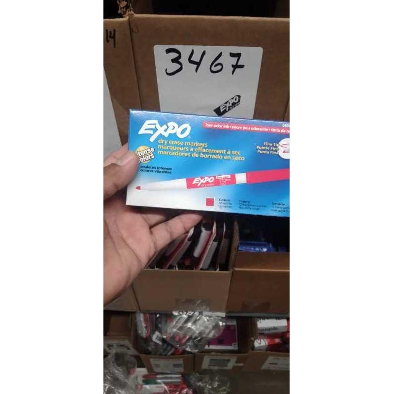 Fine expo marker single (red)