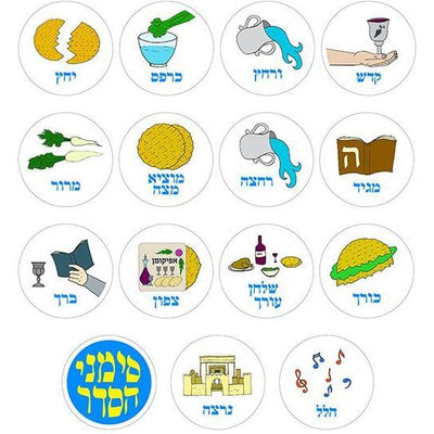 Seder Order Cutouts 5/pk (discontinued)