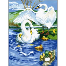 On the Pond Paint by Number