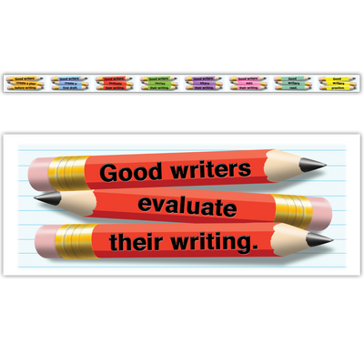 What Good Writers Do Border Trim