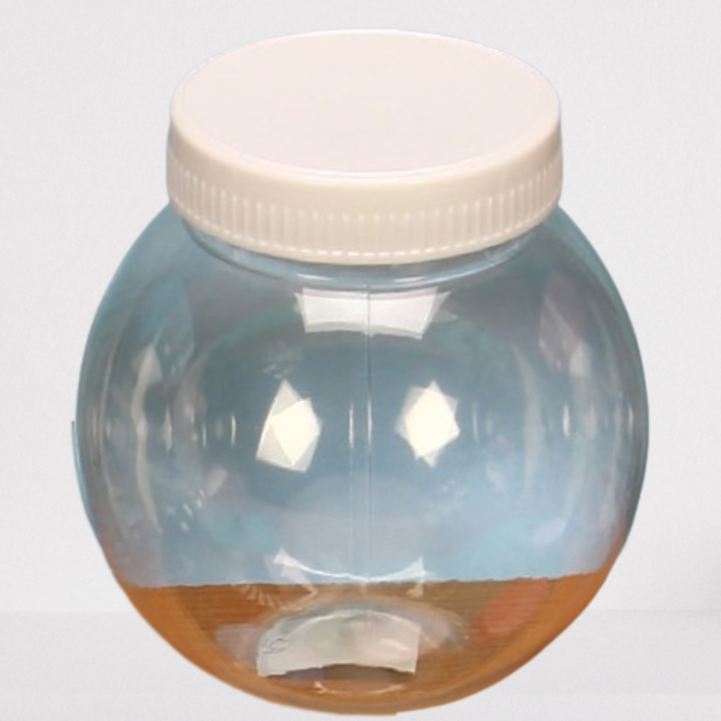 4.5" Ball Bottle 1/pk (White)