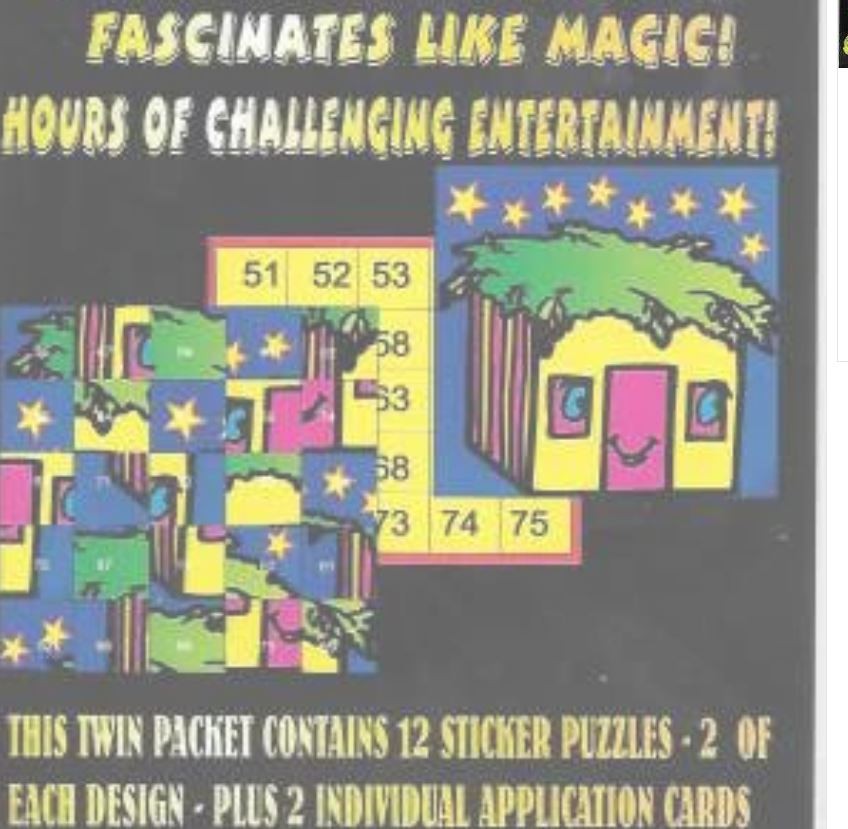 ROSH HASHANA SUKKOS ASSORTED PUZZLE