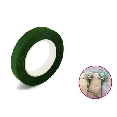 Floral Tape Stem Wrap 1/2" x 20yds Green