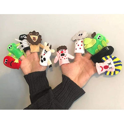 10 Plagues Finger Puppets, 11.8" x 6.7"