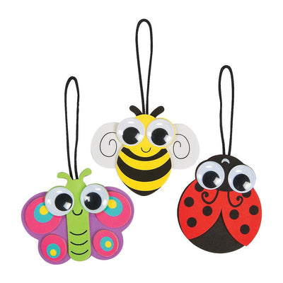 Spring Big Eye Bug Ornament Craft Kit Makes 12