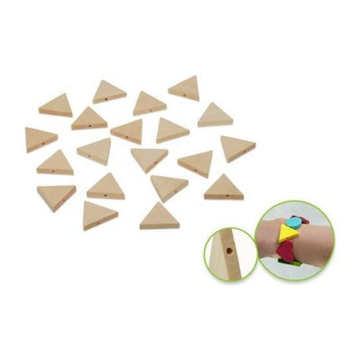 Shaped Beads Triangle 20pc (closeout)