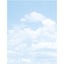 Poster Board Clouds Design, 22 x 28 Inches