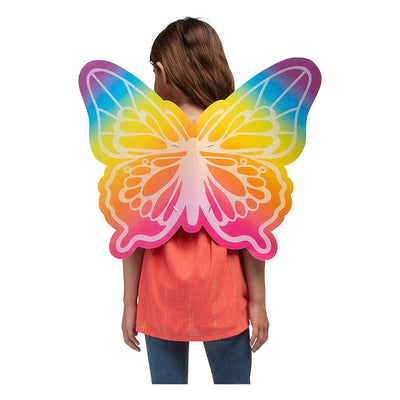 Rainbow Butterfly Wings, 24" x 19" 6/pk