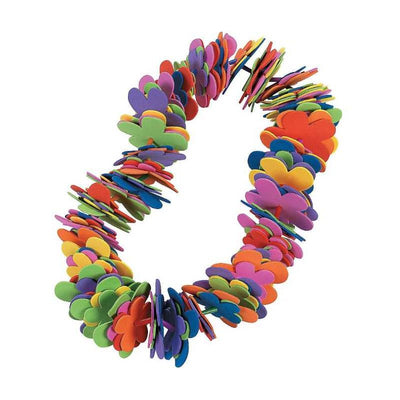 Fabulous Foam Flower Leis Craft Kit 12/pk