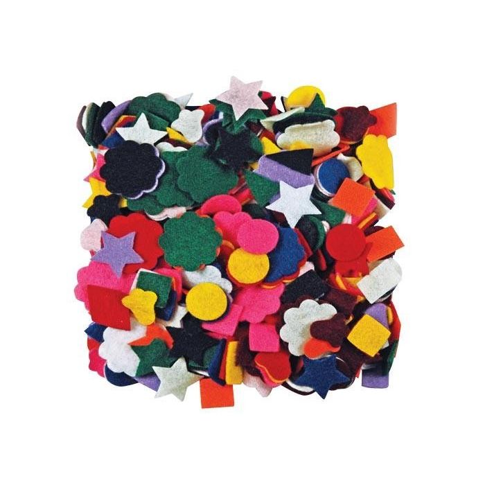 Felt Shapes 500/pkg