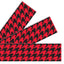 Houndstooth Red Borders 2 3/4in x 35 3/4ft 12/pk (Discontinued)