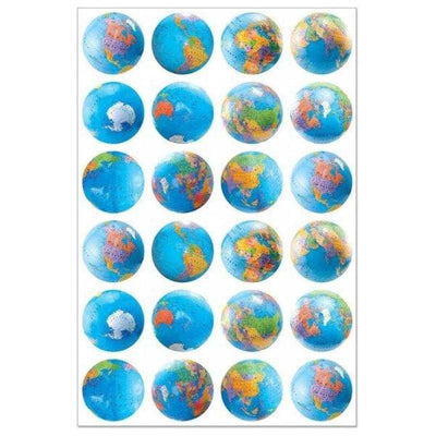 Globes Stickers (3 Sheets)