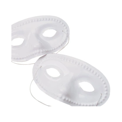 White Eye Masks 24/pk