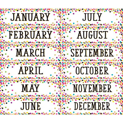 Confetti Monthly Headliners