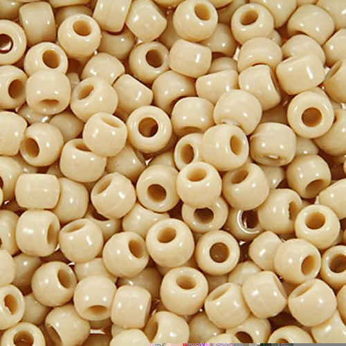 Pony Beads 6 x 9mm (Purple, 900-1000 Pcs)