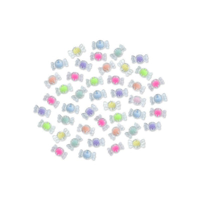 Fashion Acrylic Multi Mini Candy Beads (Closeout)
