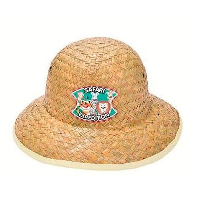 Straw Safari Hat Child size 12/pk