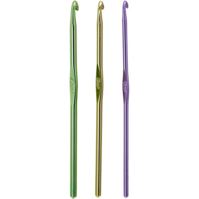 Boye Aluminum Crochet Hook Set-Sizes G6 To I9