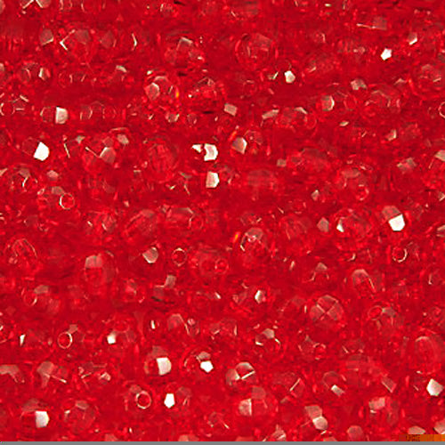 Faceted Beads Ruby 6mm 1080pc