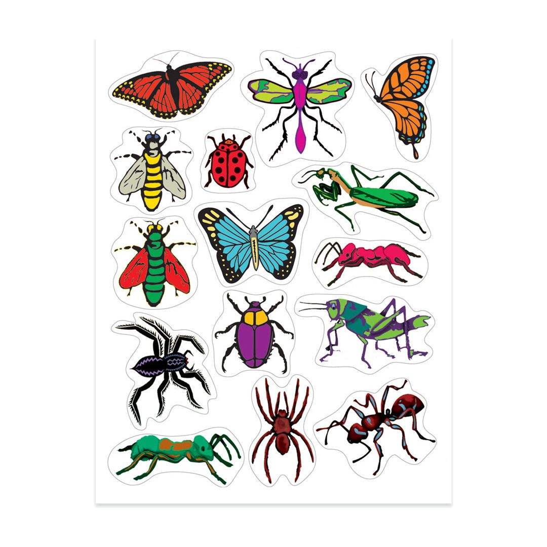 Insect R Stickers Insect Stickers 25 Sheets | Crafts - Insect Stickers – Skool Krafts