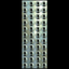 Silver Becher Dot Stickers .5" (25 Sheets)