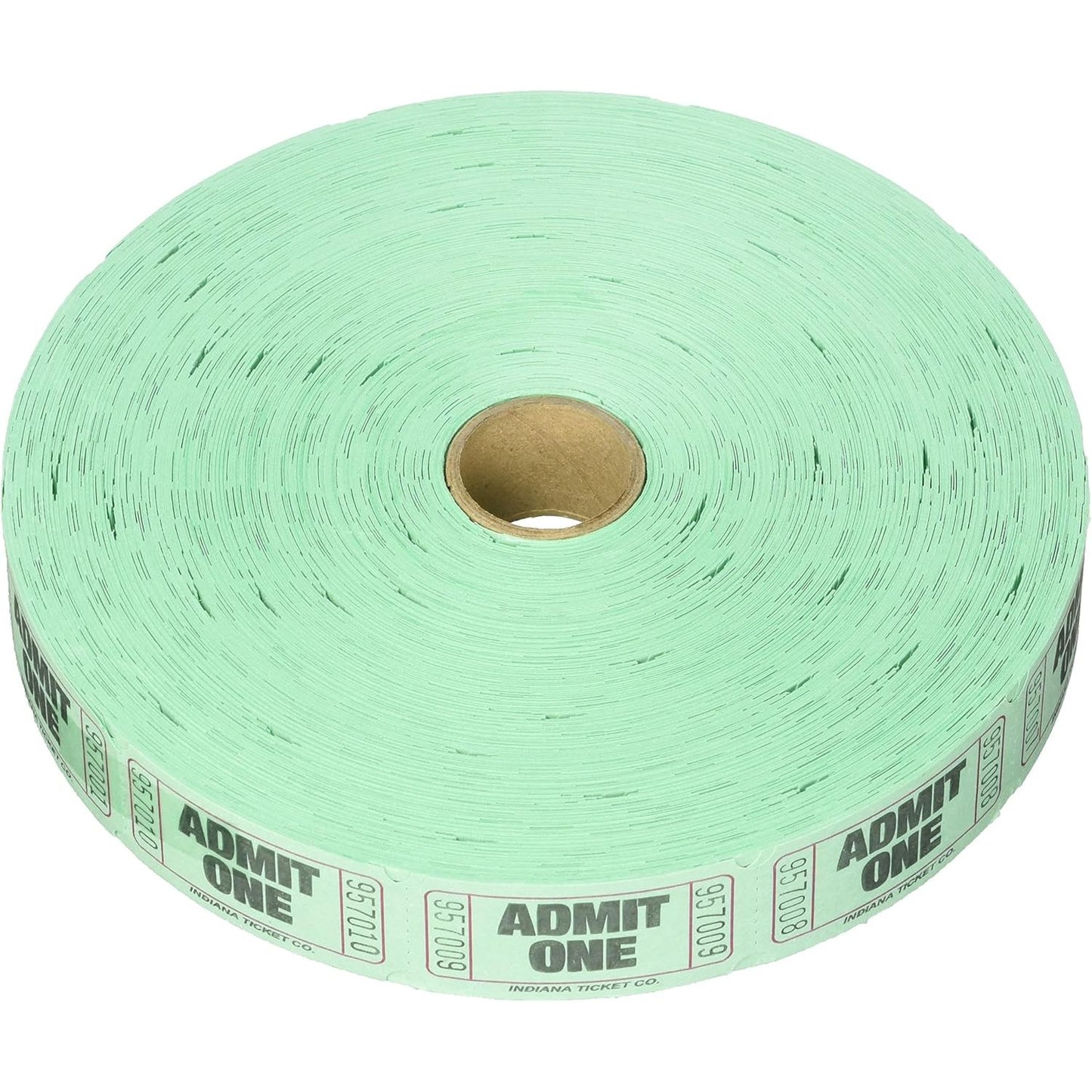 Roll Tickets (double, Green) 2000 sets per roll