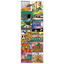 Yomim Tovim Square Stickers (25 Sheets)
