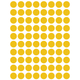 Color Coding Dot Stickers All 1/2" Gold 13mm 25/pk