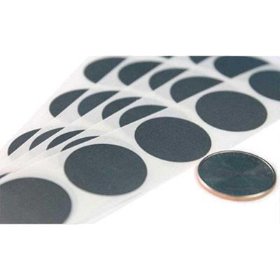 Silver Circle Scratch Off (1 1/4", 5,000 Pack)
