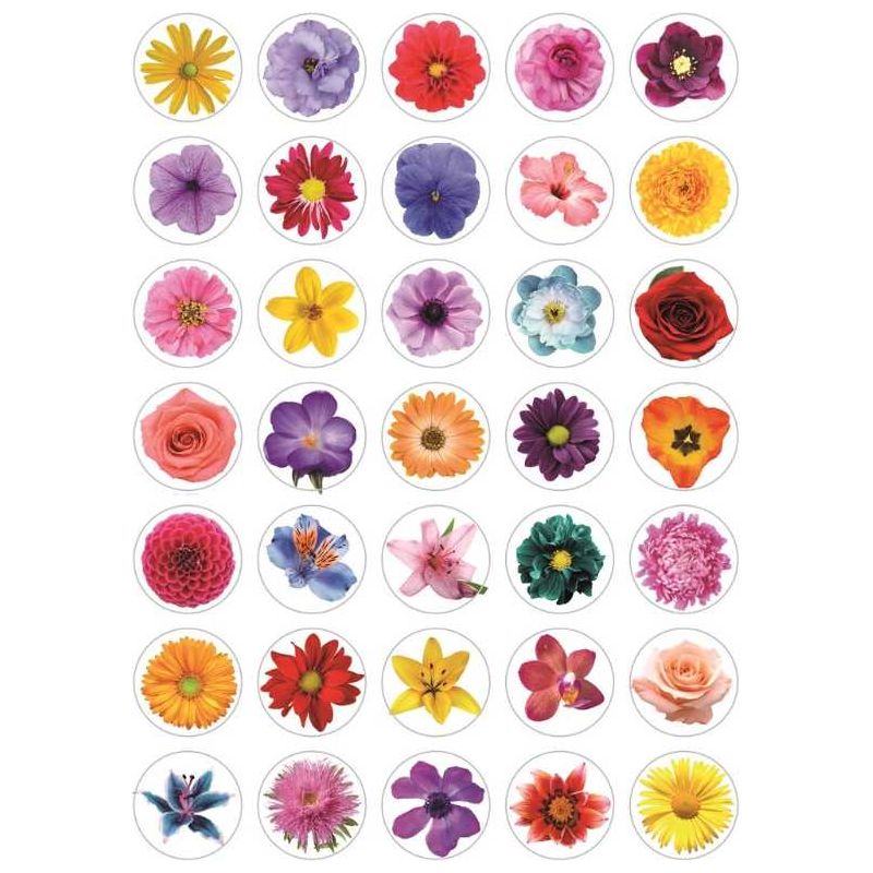 Flower Stickers 3/4" (10 Sheets)