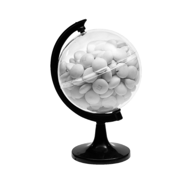 Globe Plastic Favor Containers 3" x 4 1/2" 12/pk