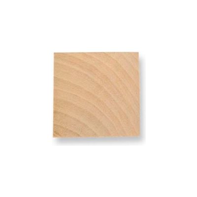 Wooden Square Cutout (2" x 1/4" 500/pk) (Closeout)