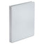 View Binder (White, 1", Round Rings)