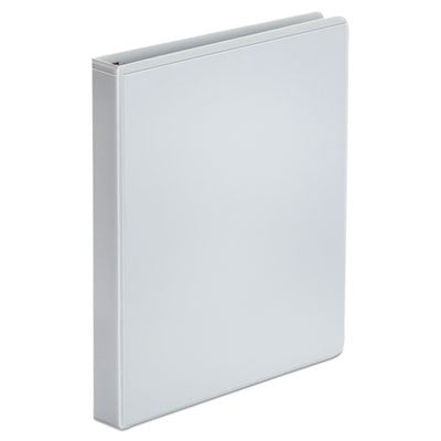 View Binder (White, 1", Round Rings)