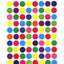 Color Coding Dot Sticker (Pink, 3/4", 32)