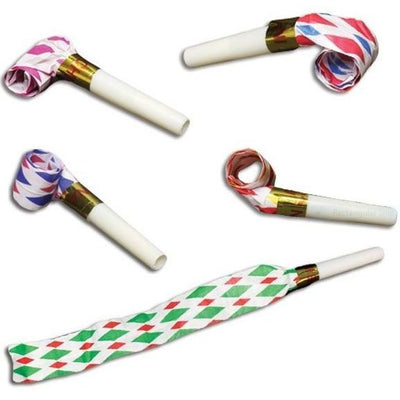 Printed Paper Blowout Whistles 144