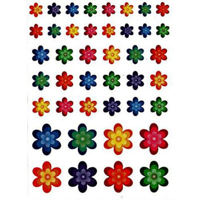 Stickers Flower Burst (10 Sheets)