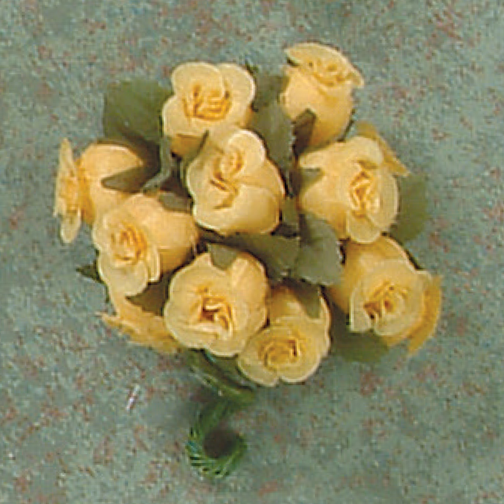 Poly Rose Yellow color, 144/pk