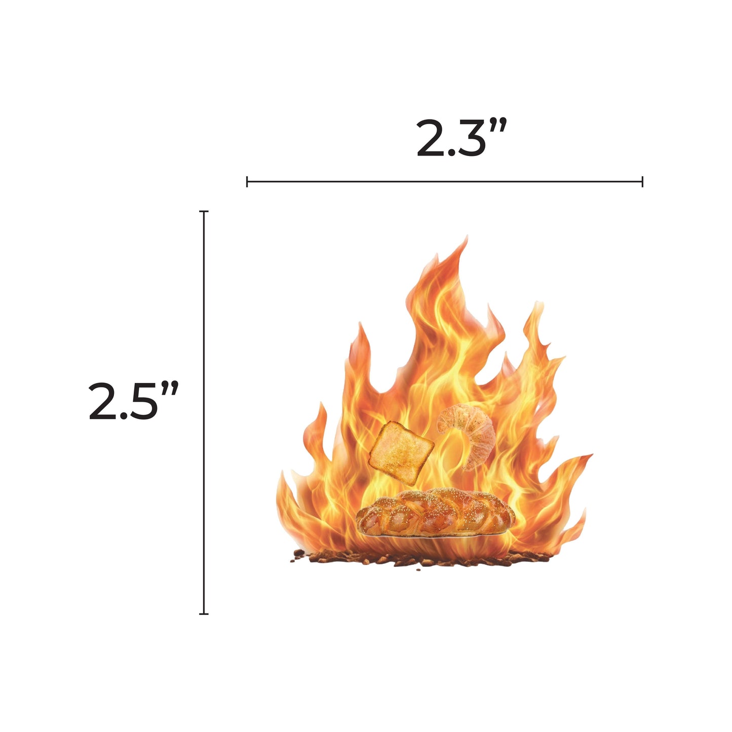 Fire with Bread 2.5-inch 20/pk