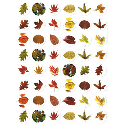 Leaves Stickers 3/4" (10 Sheets)