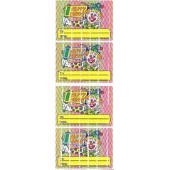 Clown Happy Purim Purim Labels