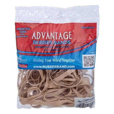 Rubber Bands Assorted Sizes/Colors 2oz.