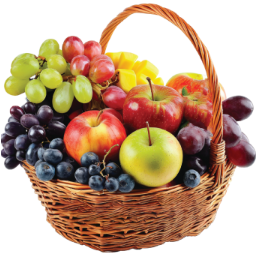 Fruit Basket Cutouts 2.5" 20/pk