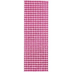 Adhesive Rhinestones Fuchsia 6mm 504ct