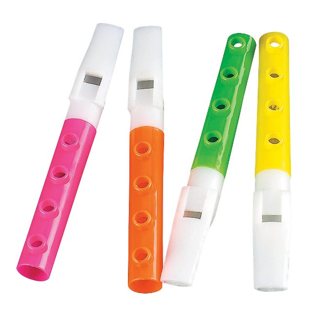 Plastic Mini Flutes 48pc 5 1/4"