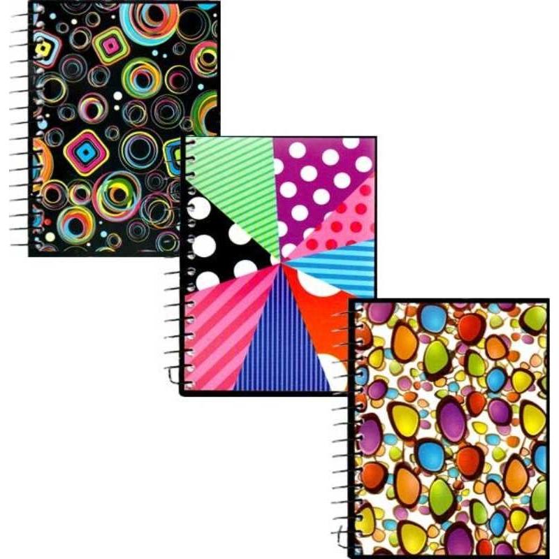 Assorted Design Fat Book Notebooks
