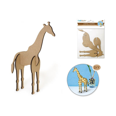 DIY Laser Cut Animal Shapes-Giraffe (discontinued)